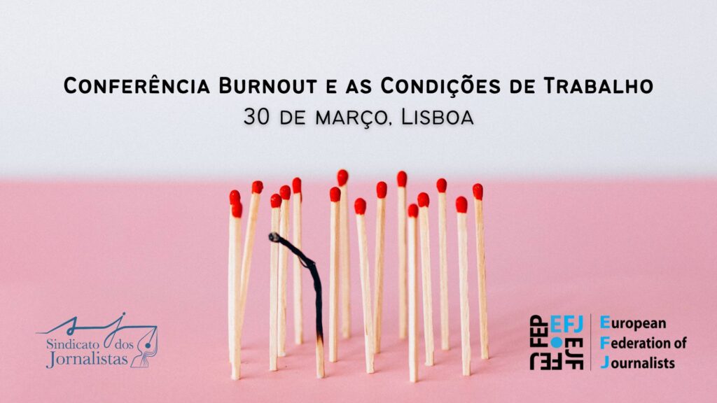 Conferência “Burnout e Condições de Trabalho”, dia 30 de março