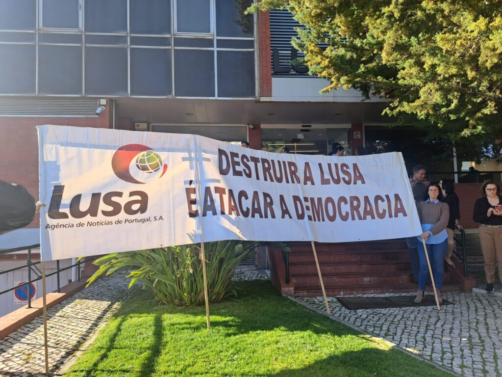 Trabalhadores da Lusa marcam 4 dias de greve