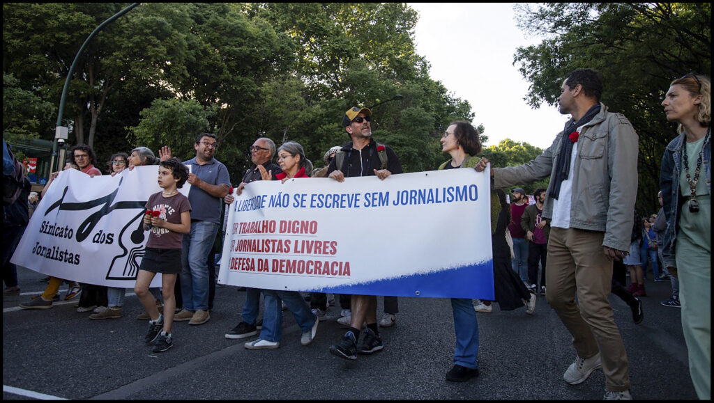 Sindicato dos Jornalistas celebra Abril em festa e compromisso com o futuro
